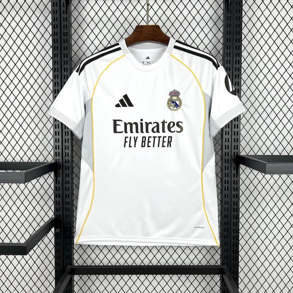 2025-26 Real Madrid Home Jersey