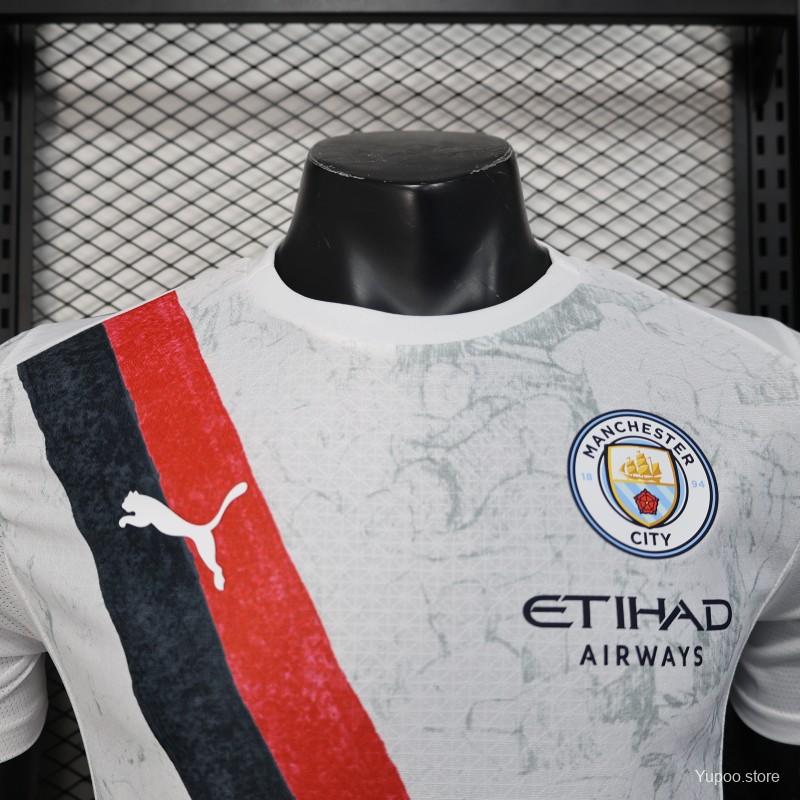 2025-26 Manchester City Away Jersey Player Version