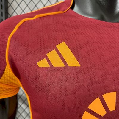 AS Roma 2025-26 Home Jersey Player Version
