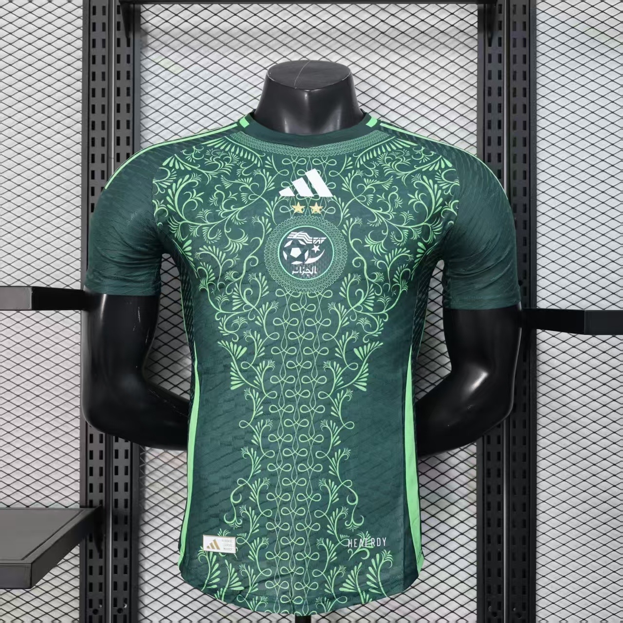 Player Version 2025 Algeria Green Jersey