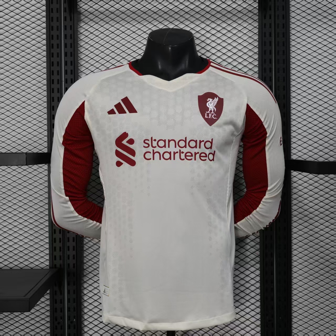 Player Version 25-26 Liverpool Away Long Sleeve Jersey
