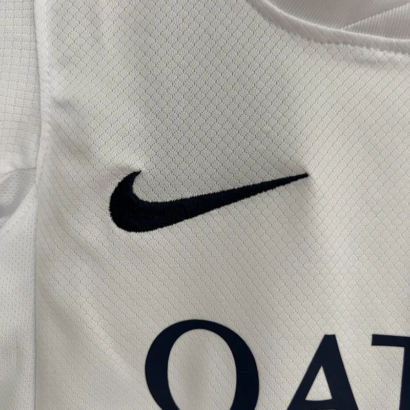 24-25 PSG Saint-Germain Away Soccer Kids Kit Jersey+Shorts