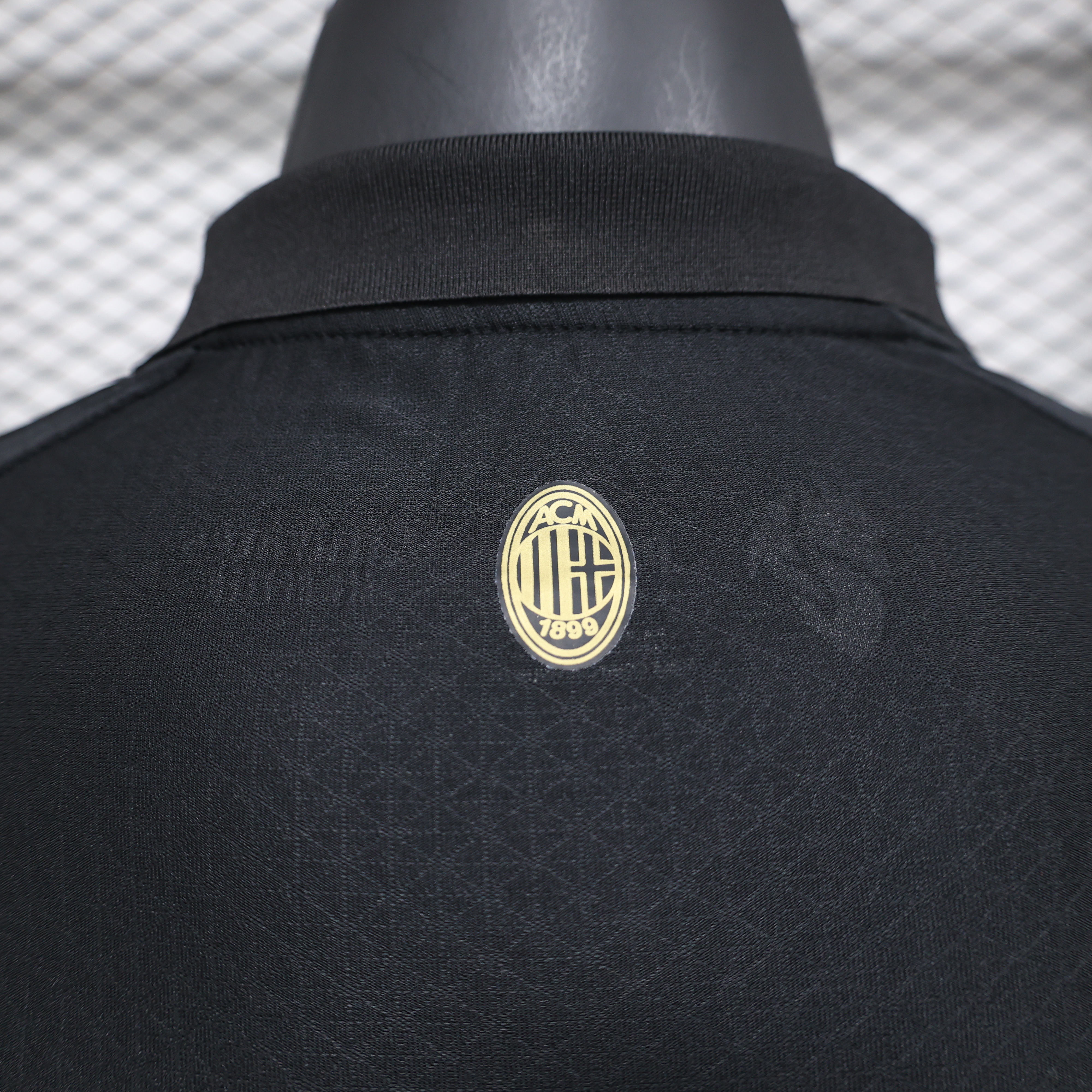 Player Version 24-25 AC Milan 125Th Anniversary Black Long Sleeve Jersey