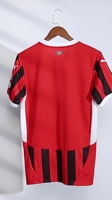 PULISIC 11# 2024-25 AC Milan Home Replica Jersey