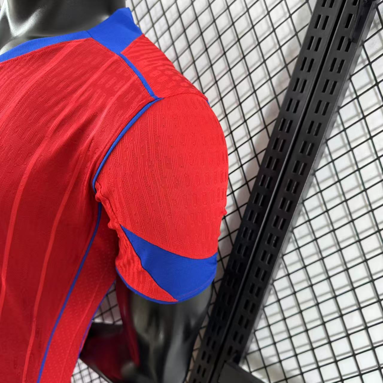 Player Version 25-26 PSG Third Red Jersey