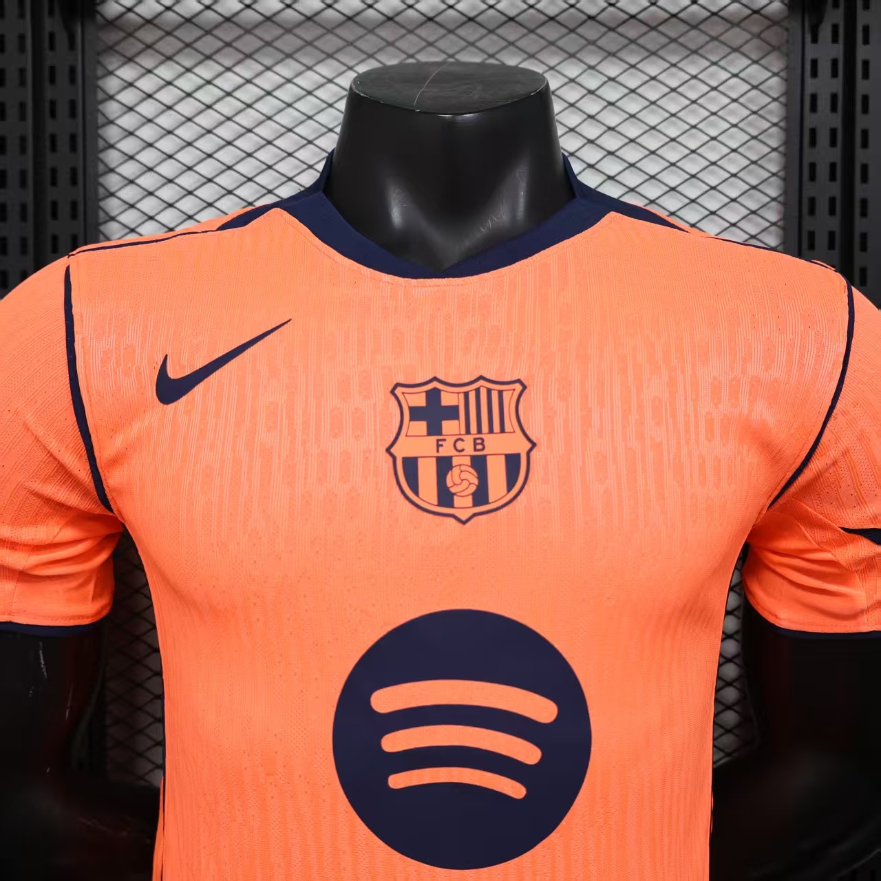 Player Version 25-26 Barcelona Third Orange Jersey
