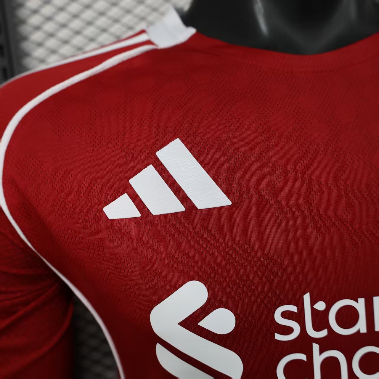 Player Version 25-26 LIverpool Home Long Sleeve Jersey