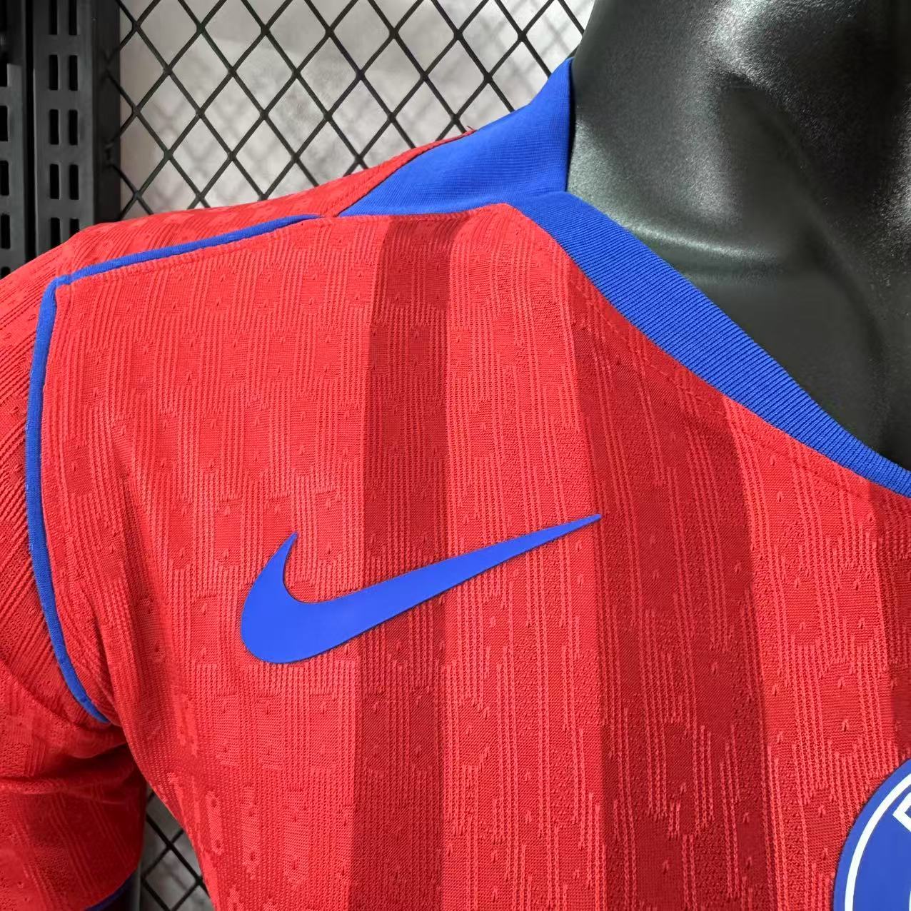 Player Version 25-26 PSG Third Red Jersey