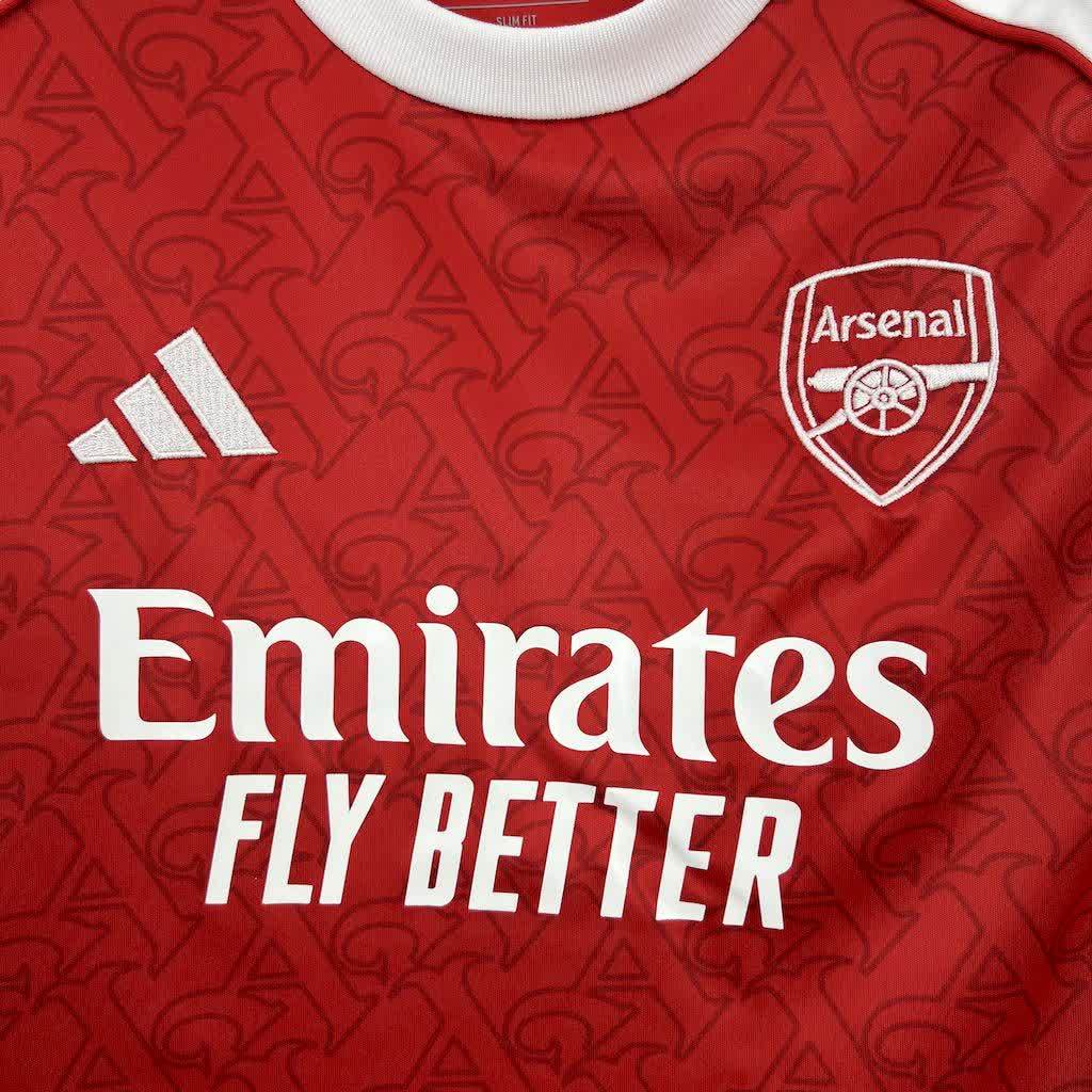 25-26 Kids Arsenal Home Jersey