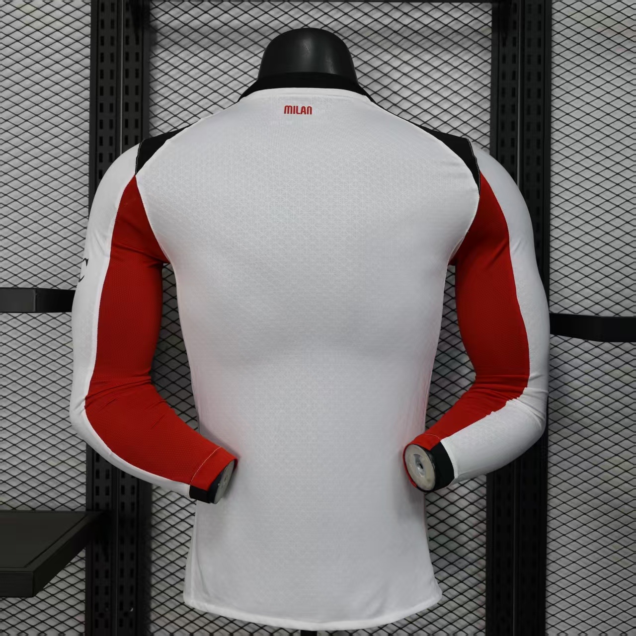 Player Version 25-26 AC Milan Away Long Sleeve Jersey