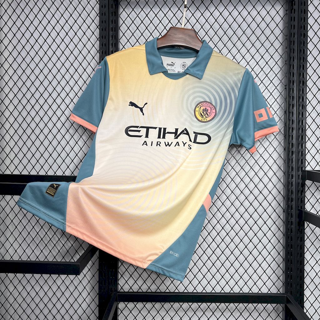 24-25 Manchester City Fourth Away Custom Special Jersey