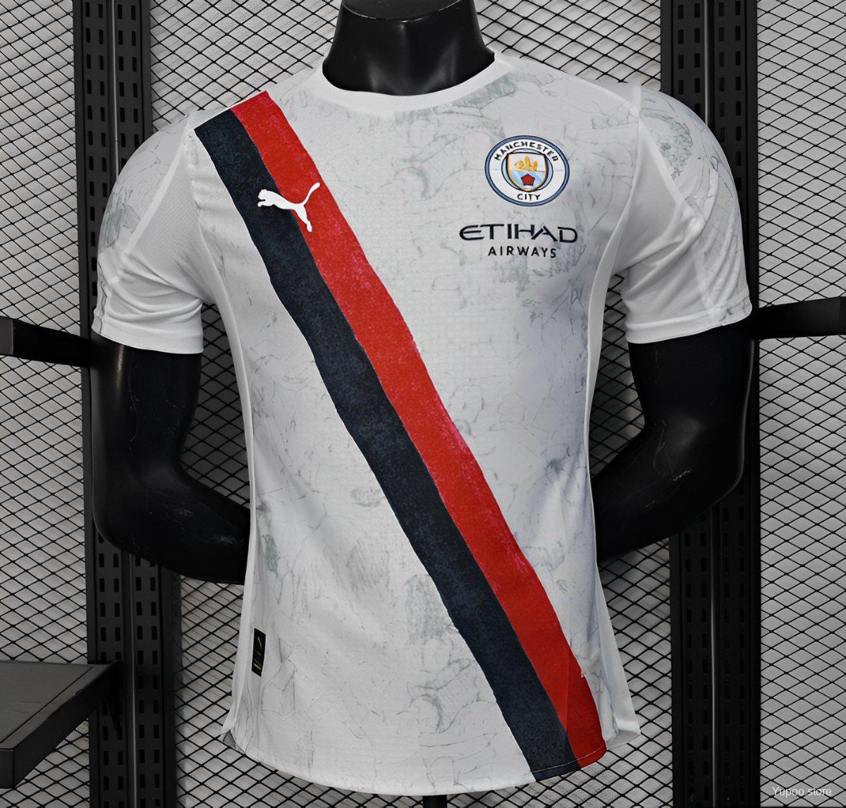 2025-26 Manchester City Away Jersey Player Version