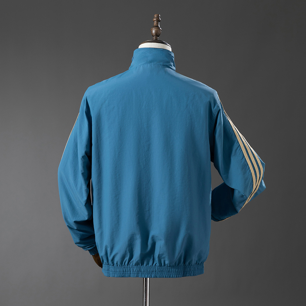 Manchester Reversible Jacket Windbreaker - Blue & Black