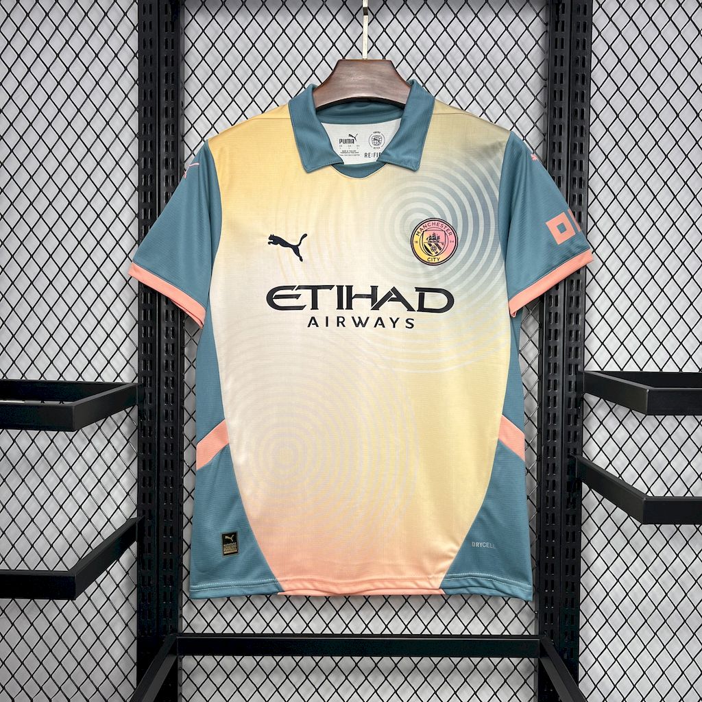24-25 Manchester City Fourth Away Custom Special Jersey