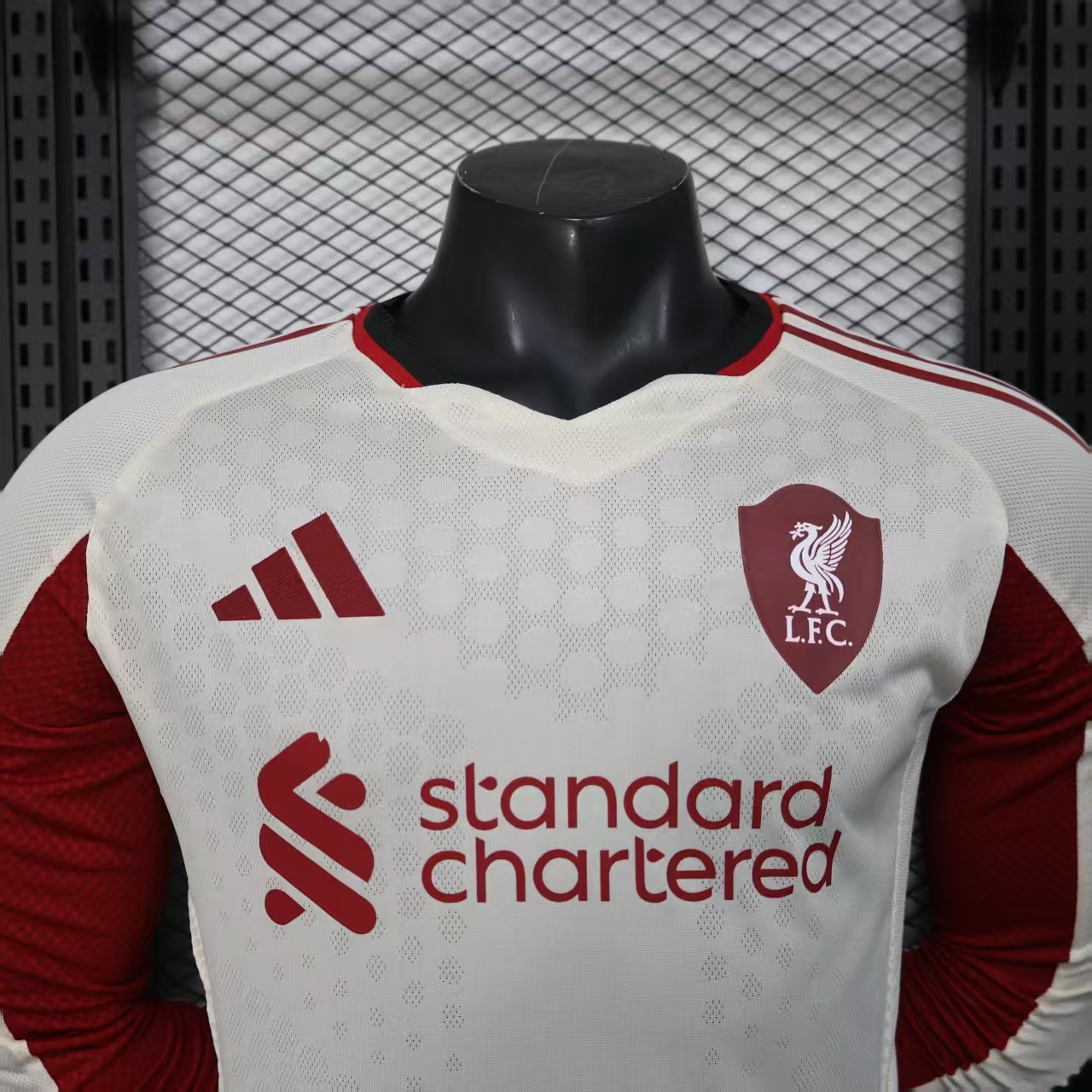 Player Version 25-26 Liverpool Away Long Sleeve Jersey