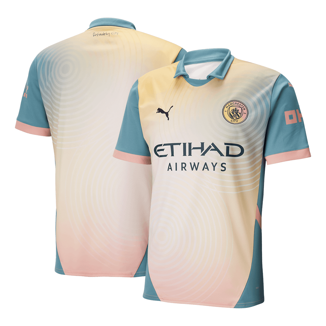 24-25 Manchester City Fourth Away Custom Special Jersey
