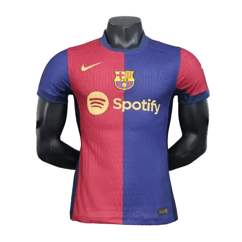 2024-25 Barcelona Home Jersey Player Version
