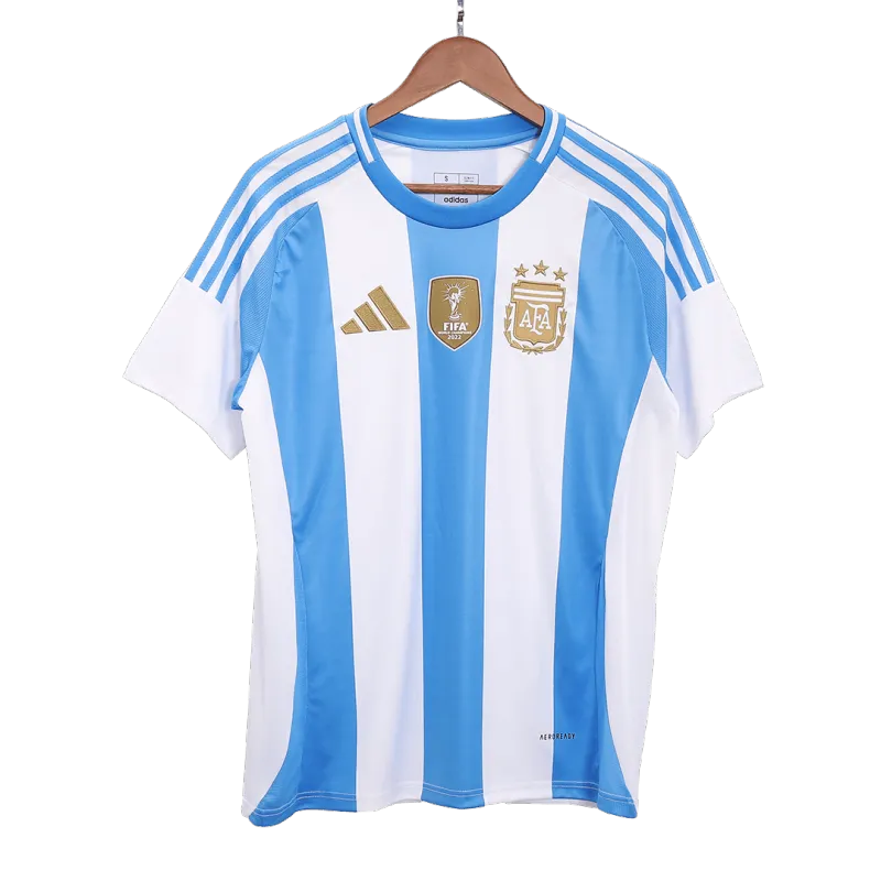 2024 Nation Argentina Home Jersey Messi #10 Di Maria #11 J.Álvarez #9 Copa America