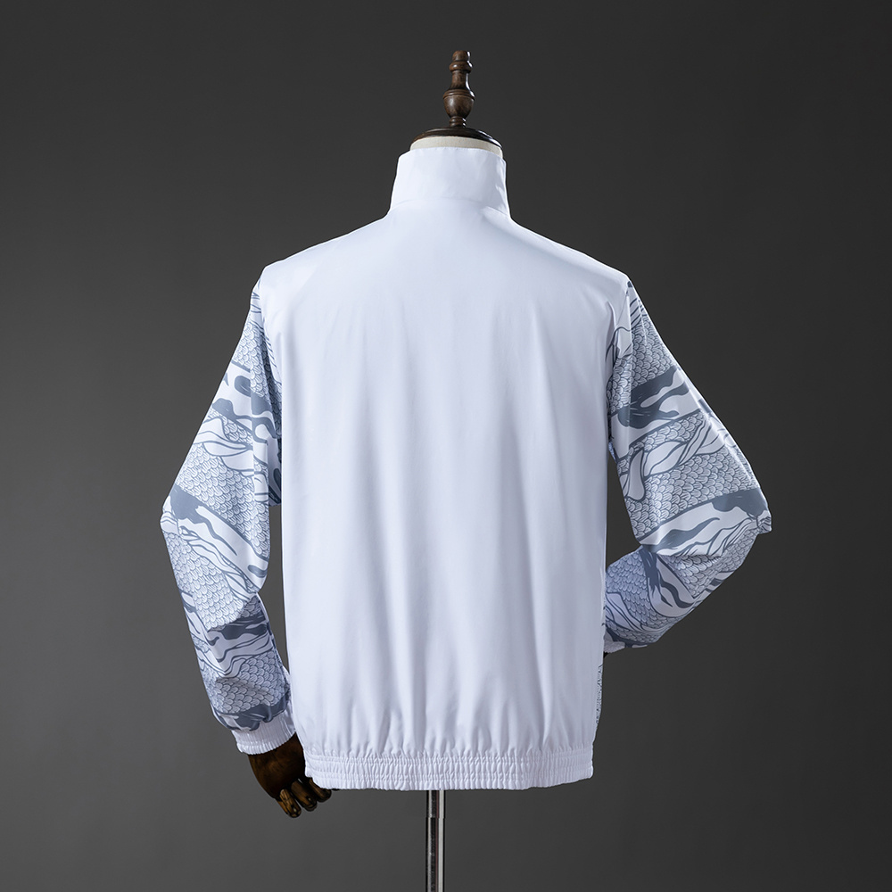 Manchester City Reversible Jacket Windbreaker - White & Mint Green