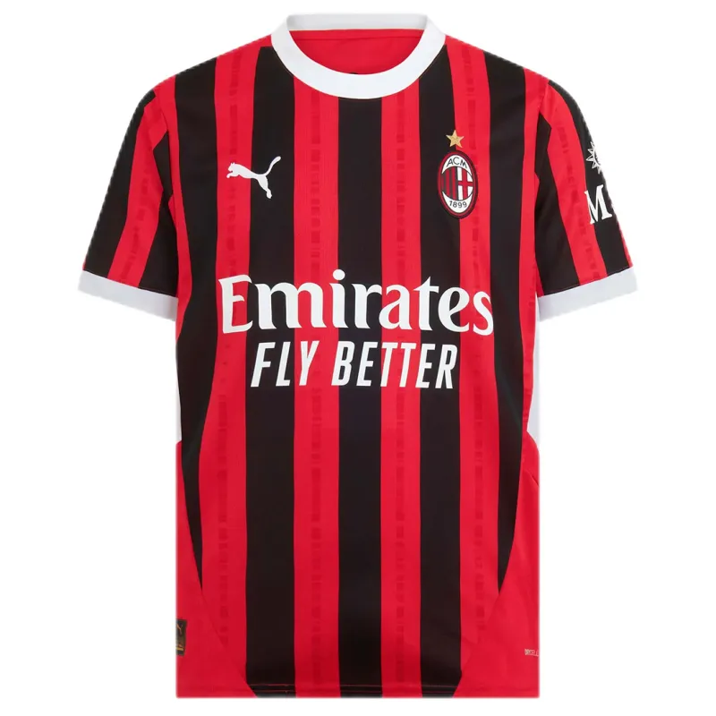 PULISIC 11# 2024-25 AC Milan Home Replica Jersey