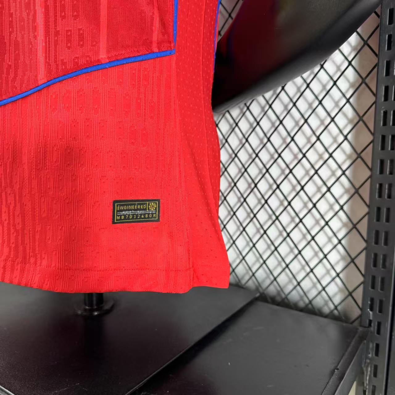 Player Version 25-26 PSG Third Red Jersey