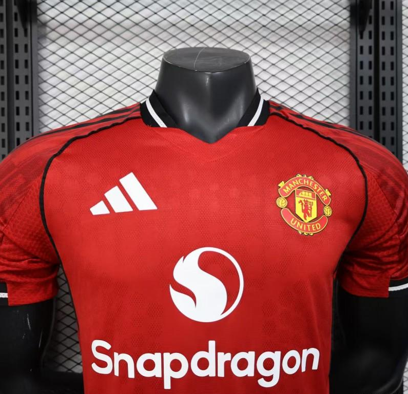 Player Version 25-26 Manchester United Home Jersey