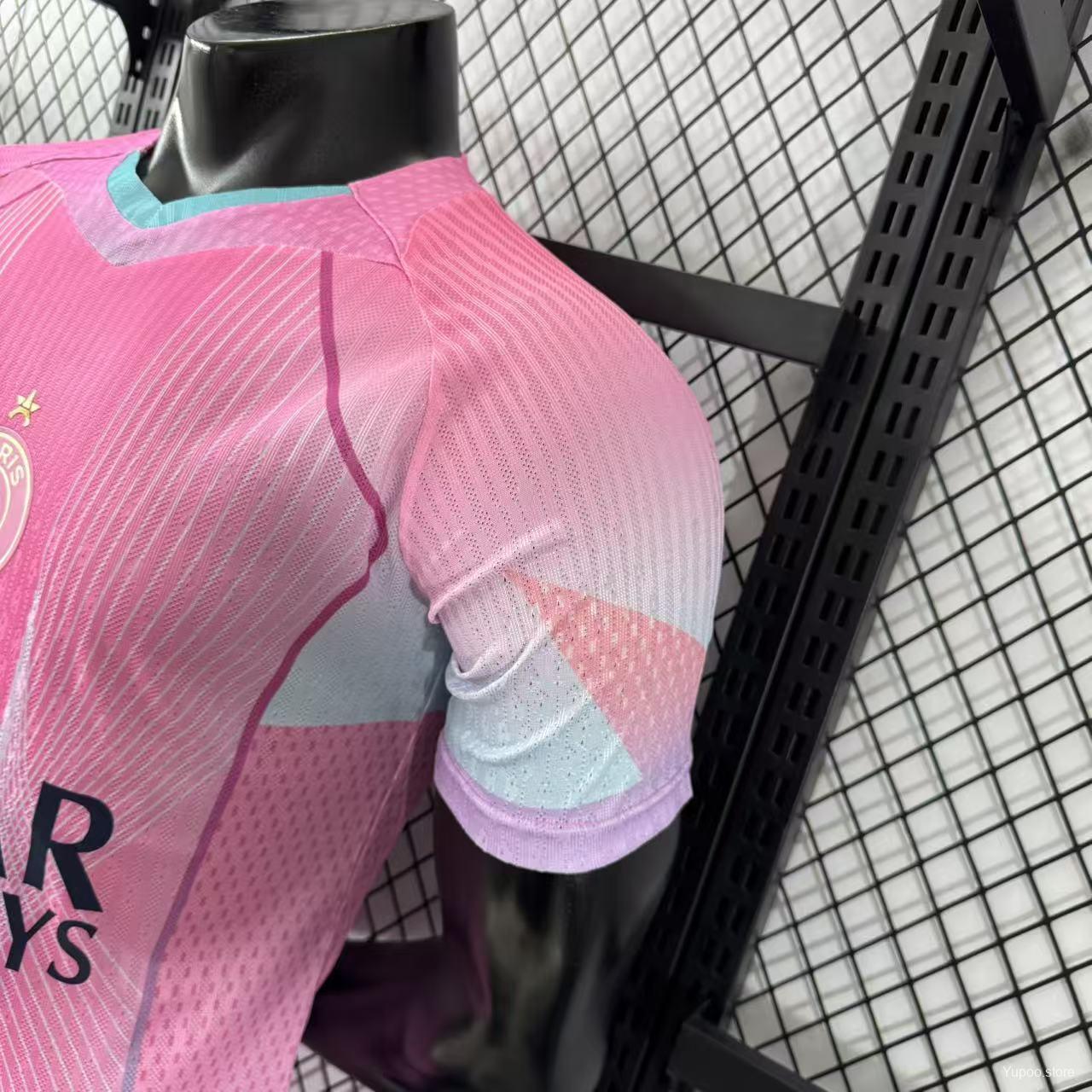 Player Version 25-26 PSG Pink Jersey