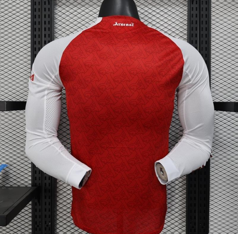 Player Version 25-26 Arsenal Home Long Sleeve Jersey