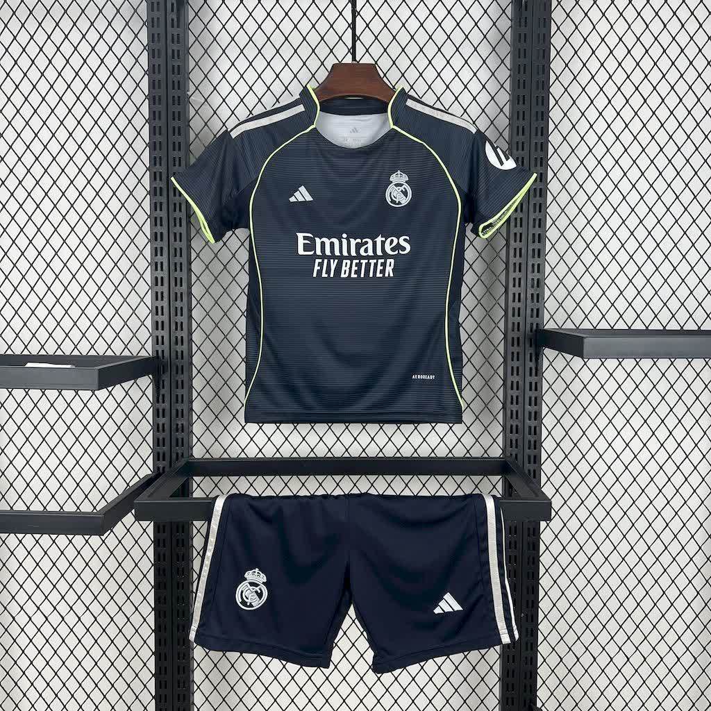 25-26 Kids Real Madrid Away Jersey