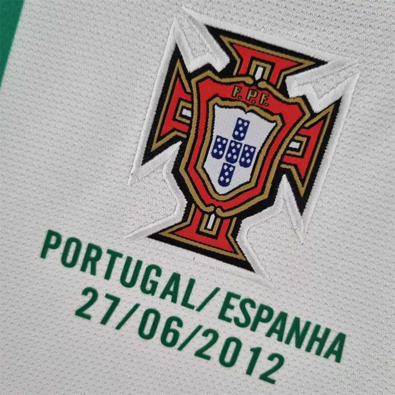 Portugal 2012 Retro Jersey Away Long Sleeve