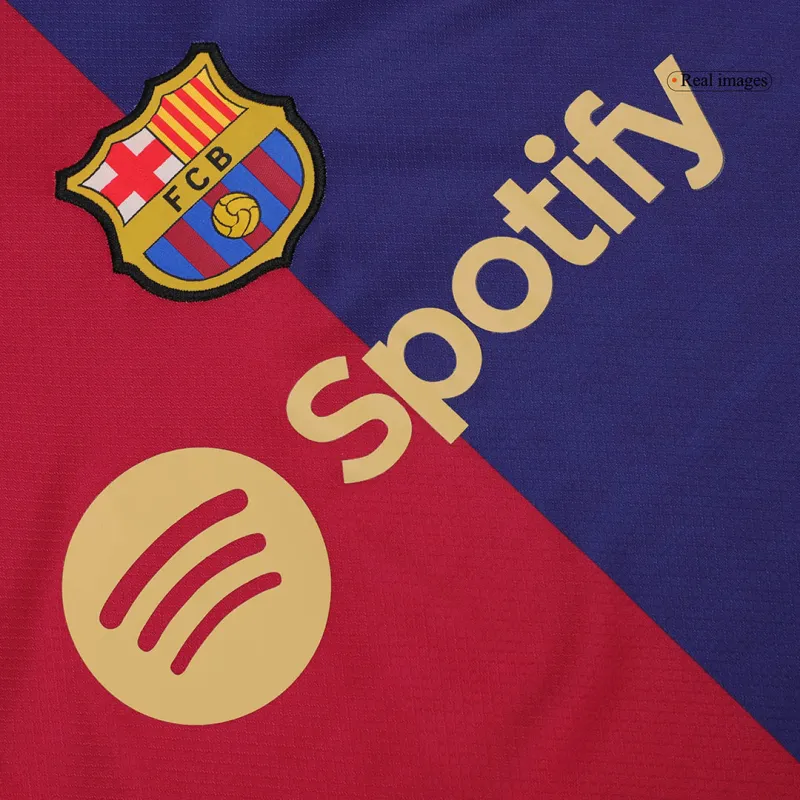 Barcelona Home Long Sleeve Jersey 2024-25