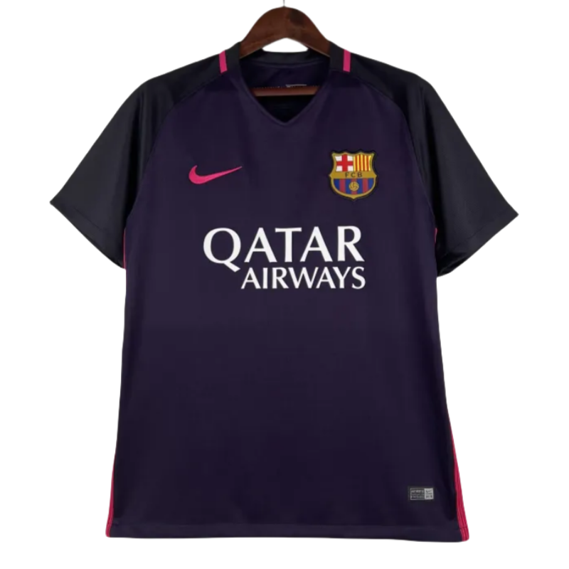 Barcelona Away Shirt Retro Jersey 16-17
