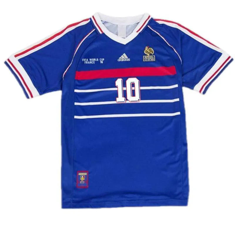 France World Cup 1998 Retro Jersey Home
