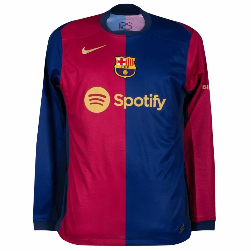 Barcelona Home  Lamine Yamal 19 Shirt 2024-2025 (La Liga)   Size: S-4XL