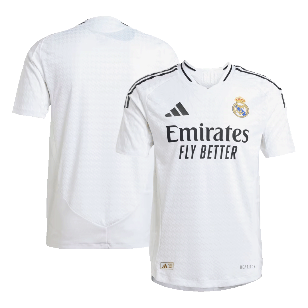24-25 Real Madrid Home Soccer Jersey Player Version