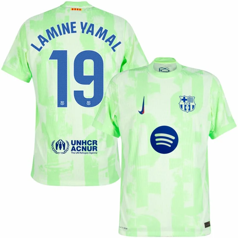 Barcelona Third  Lamine Yamal 19 Shirt 2024-2025 (La Liga)  S-4XL