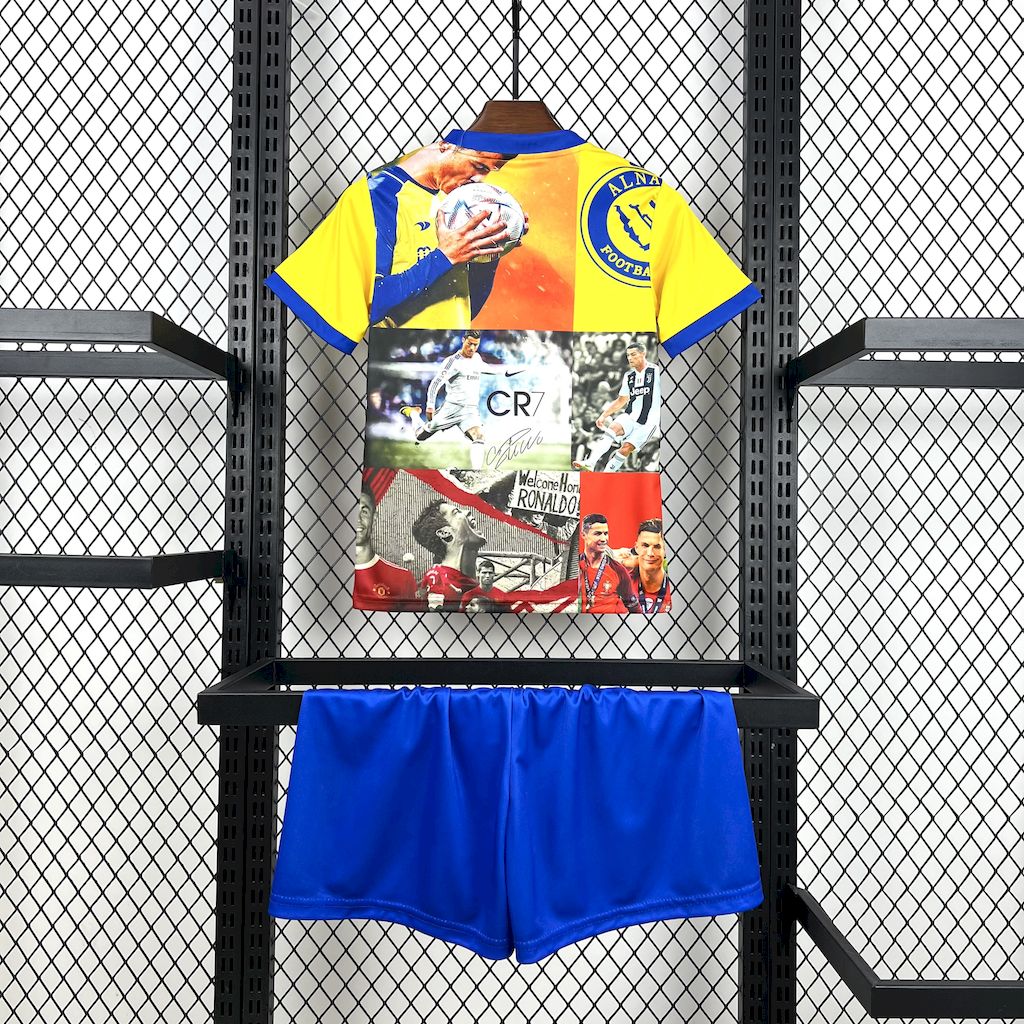 Cristiano Ronaldo 2025-26 all club mix Kids Kit