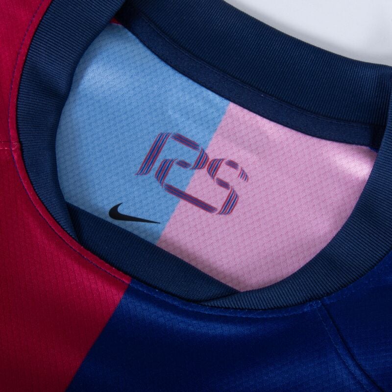 Barcelona Home  Lamine Yamal 19 Shirt 2024-2025 (La Liga)   Size: S-4XL