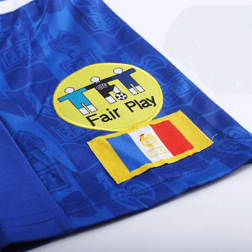 France Euro Cup 1996 Retro Jersey Home