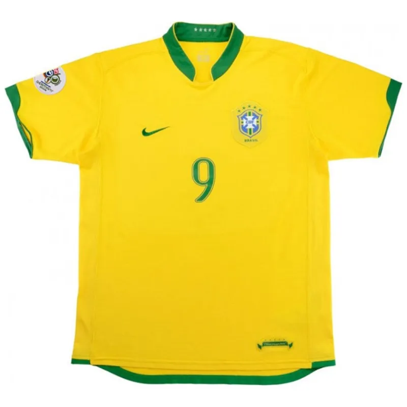Brazil World Cup 2006 Retro Jersey Home
