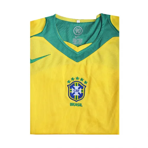 Brazil 2004 Retro Jersey Home
