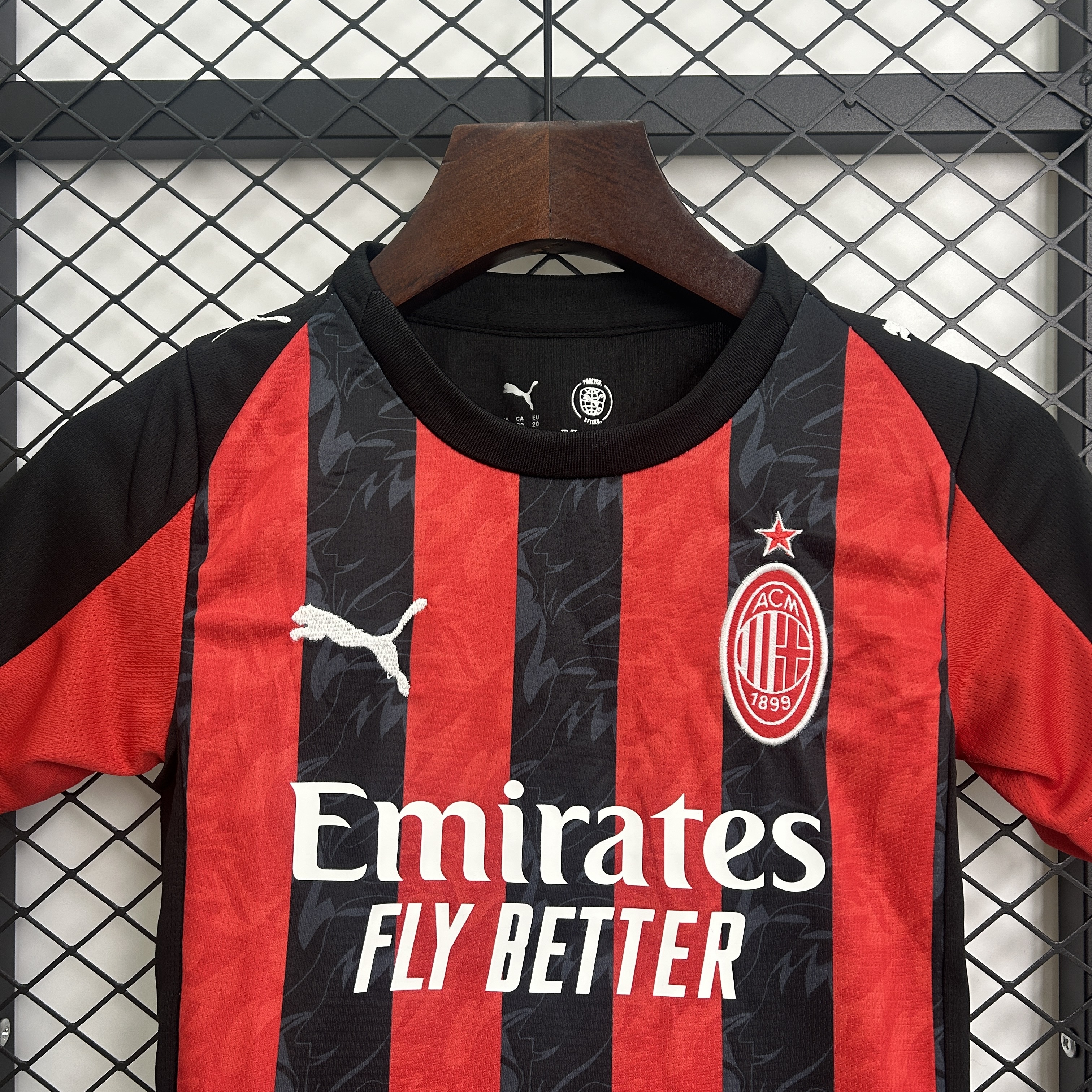 25/26 Kids AC Milan Home Jersey