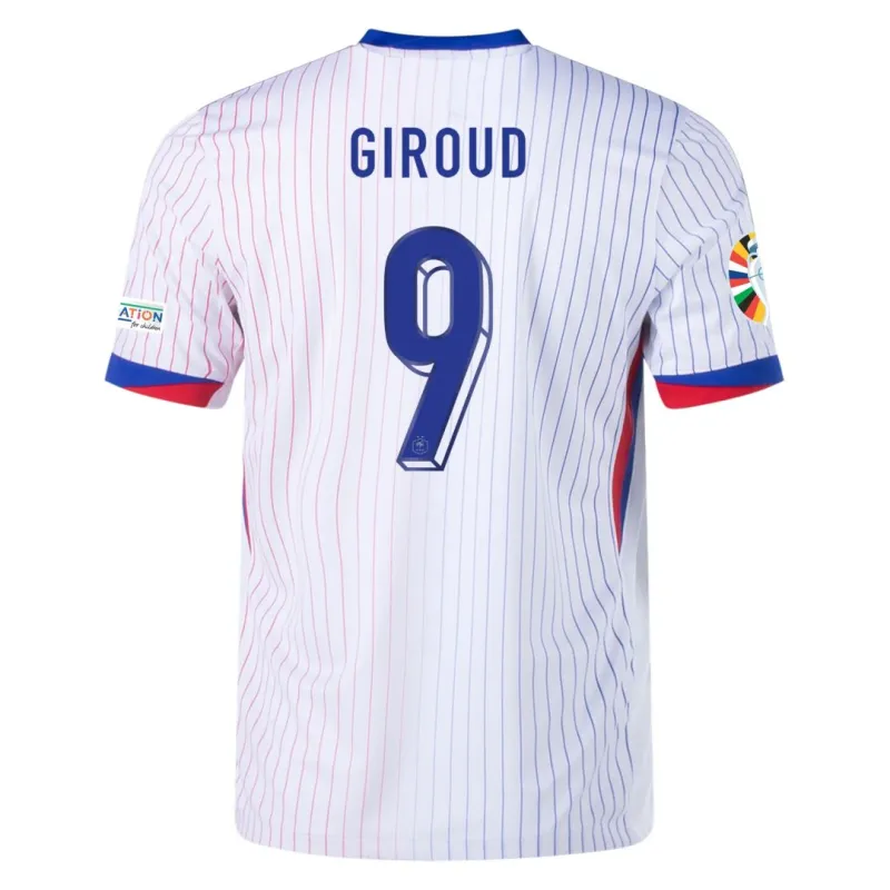 2024 Euro Nation France Away Jersey MBAPPE #10 GIROUD #9 GRIEZMANN #7 Soccer Apparel