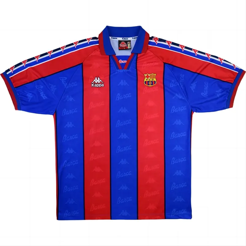 Barcelona Ronaldo #9 Retro Home Jersey 1996-97