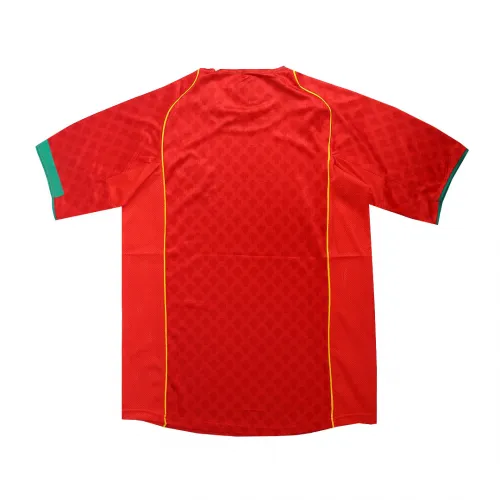 Portugal Euro Cup 2004 Retro Jersey Home