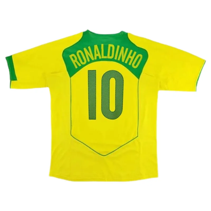 Brazil 2004 Retro Jersey Home