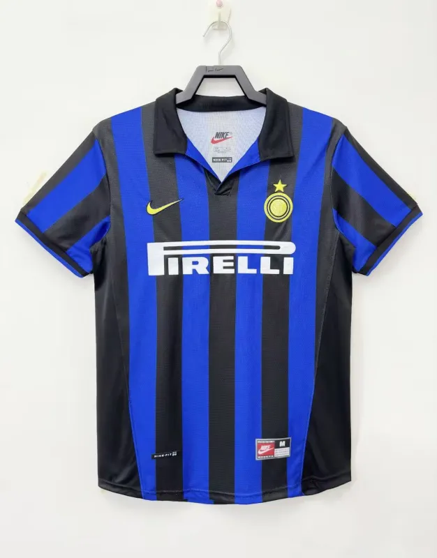 Inter Milan Ronaldo #9 Retro 1998/99 Jersey Home