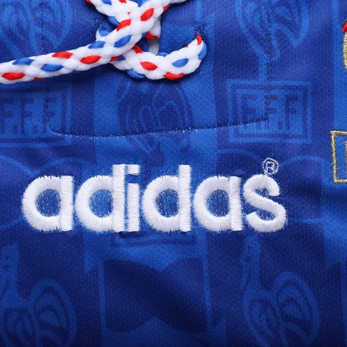 France Euro Cup 1996 Retro Jersey Home
