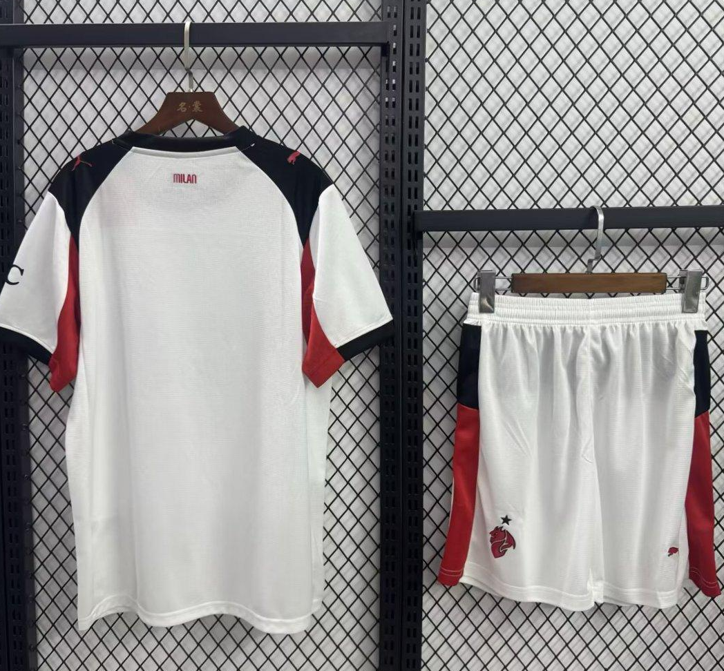 25-26 Kids AC Milan Away Jersey