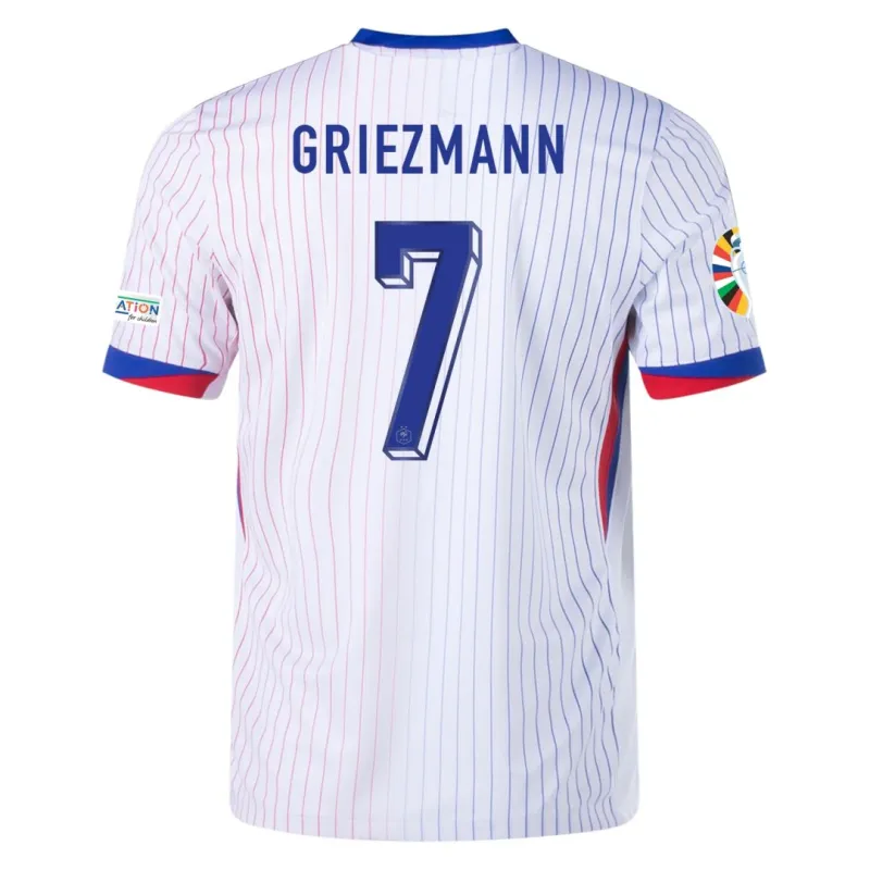 2024 Euro Nation France Away Jersey MBAPPE #10 GIROUD #9 GRIEZMANN #7 Soccer Apparel